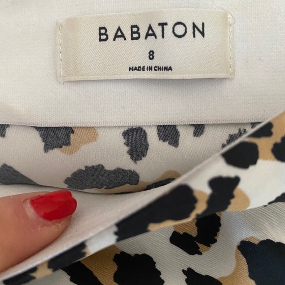 ARITZIA CHEETAH SKIRT - Picture 2 of 3